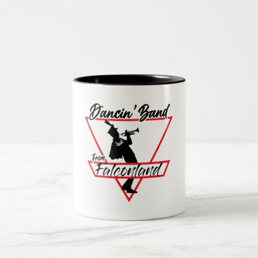 Tanzband vom Falcon Land Zweifarbige Tasse (Mittel)