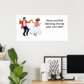 Tanzbanner Poster (Heimbüro)