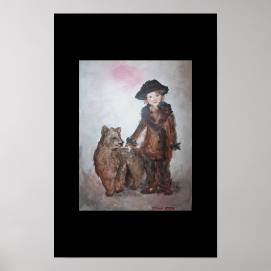 Tanzbär Poster (Vorne)