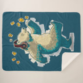 Tanzbär Sherpadecke (Vorderseite (Horizontal))