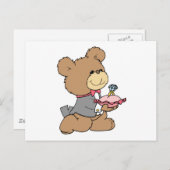 Tanzbärdesign Postkarte (Vorne/Hinten)