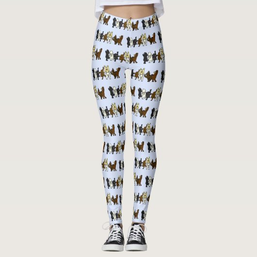 Tanzbären Leggings (Vorderseite)