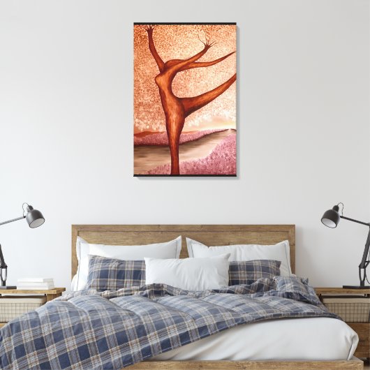 Tanzbaum Leinwanddruck (Insitu (Schlafzimmer))