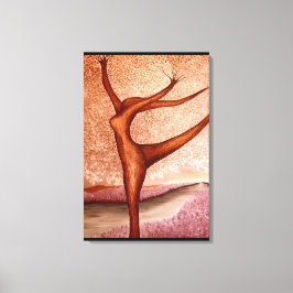 Tanzbaum Leinwanddruck