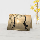 Tanzbäume Karte (Gelbe Blume)