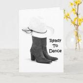 TANZBEREIT - ***GRATULIERUNGEN*** KARTE (Gelbe Blume)