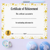 Tanzbescheinigung der Erzielung - Sternenjazz Flyer (Einzeln)