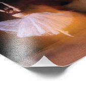 Tanzbewegung 2 Foto Print (Ecke)
