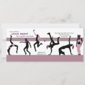 Tanzbewegung Einladung (Vorderseite)