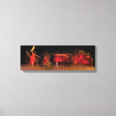 Tanzbewegung Leinwanddruck (Vorderseite)