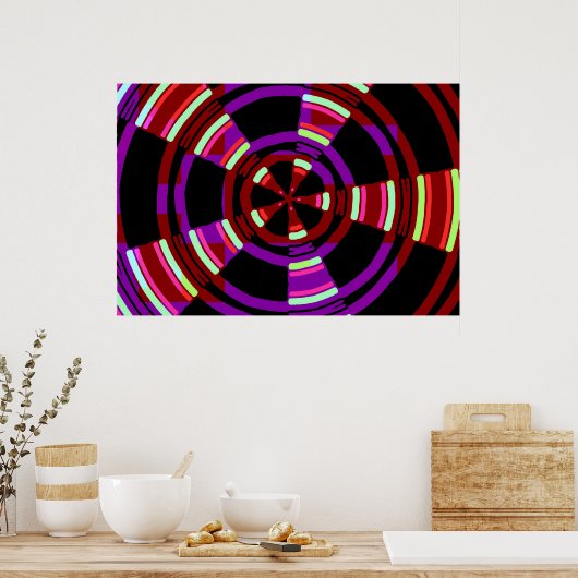 Tanzbodenposter Poster (Küche)