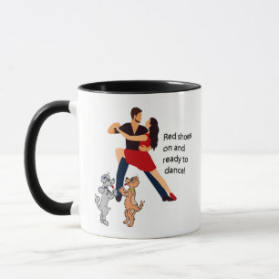 Tanzcouch Tango und Tanzhunde Tasse Kaffee