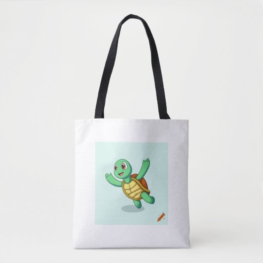 Tanzdesign für Schildkröten - Fun & Whimsical Beut Tasche (Vorderseite)