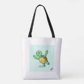 Tanzdesign für Schildkröten - Fun & Whimsical Beut Tasche (Rückseite)