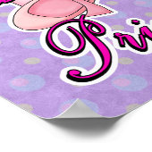 Tanzdesign in Princess Ballet Poster (Ecke)