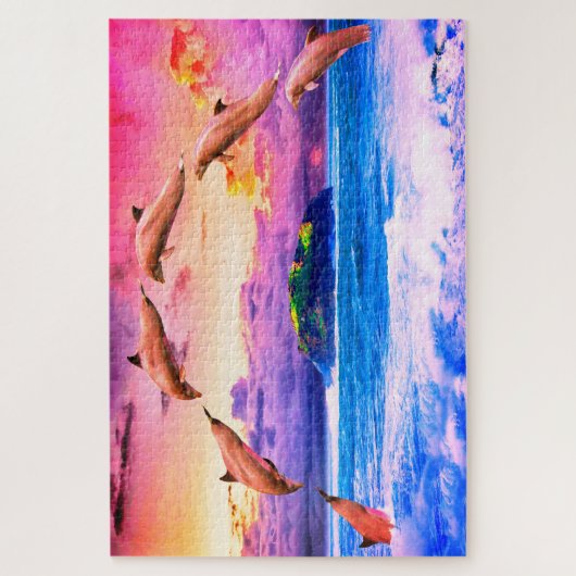 Tanzdolphine Puzzle (Vertikal)