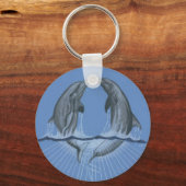 Tanzdolphine Schlüsselanhänger (Vorderseite)