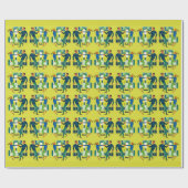 Tanzdruck Geschenkpapier (Flach)