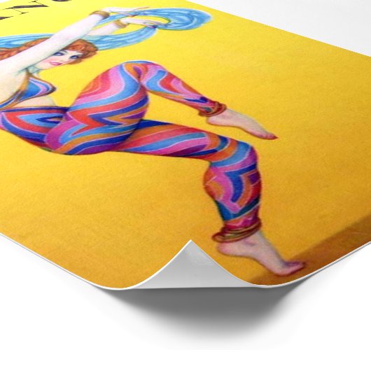 Tanzdruck Poster (Ecke)