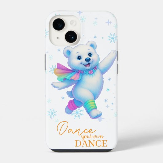 Tanze Dein eigenes Tanz-Handyhülle iPhone Hülle (Rückseite)