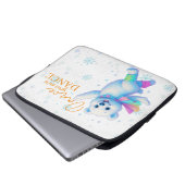 Tanze deinen eigenen Tanz Laptopschutzhülle (Vorne Knopf)