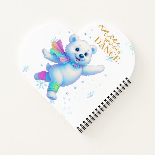 Tanze deinen eigenen Tanz Planer Notizblock (Rückseite)