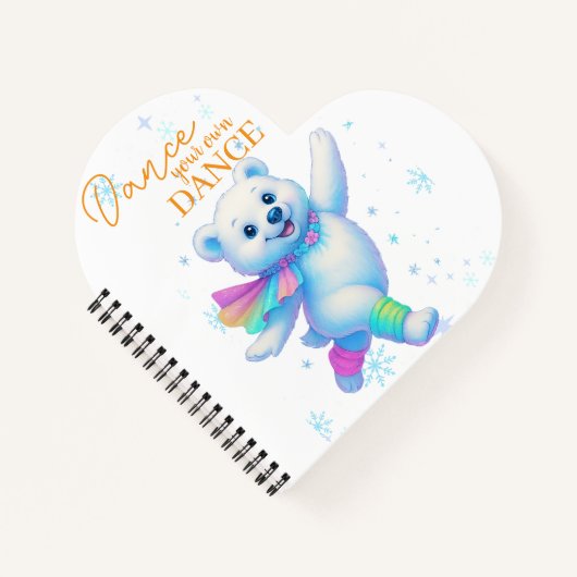 Tanze deinen eigenen Tanz Planer Notizblock (Vorderseite)