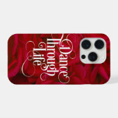 Tanze durchs Leben iPhone Hülle (Rückseite (Horizontal))