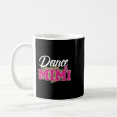 Tanze Mimi Leopard lustiger Tanz Mimi Muttertag Kaffeetasse (Links)