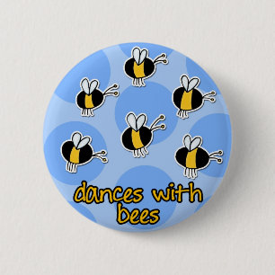 Tänze mit Bienen Button