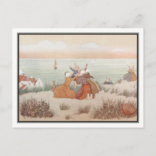 Tanze mit deinem Daddy von H. Willebeek Le Mair Postkarte (Vorderseite)