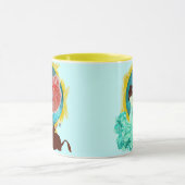 Tänze mit der Stier-Kaffee-Tasse Tasse (Zentrum)