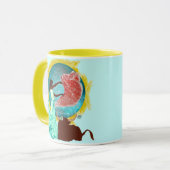 Tänze mit der Stier-Kaffee-Tasse Tasse (Vorderseite Links)