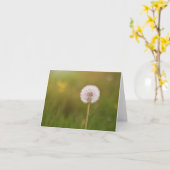 Tänze mit Löwenzahn-Anmerkungs-Karte Karte (Gelbe Blume)