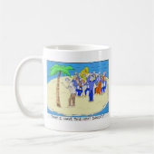 Tänze mit Palmen Tasse Funny T-Shirts (Links)