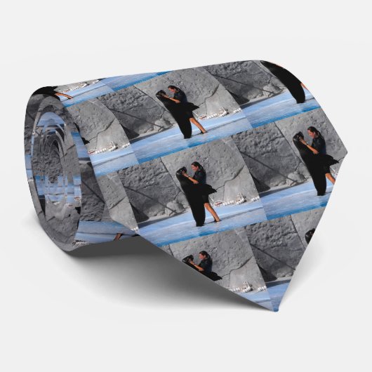 Tänze mit Seelöwen Krawatte (Gerollt)