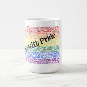 Tanze mit Stolz Kaffeetasse (Mittel)