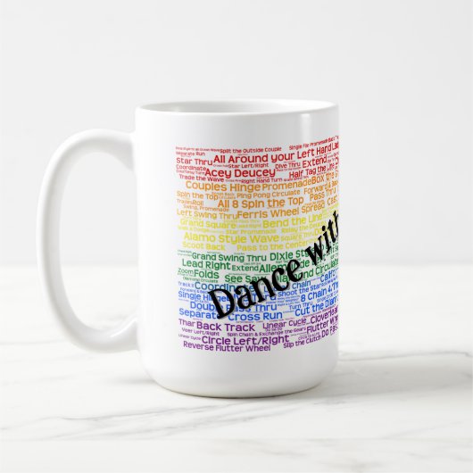 Tanze mit Stolz Kaffeetasse (Links)