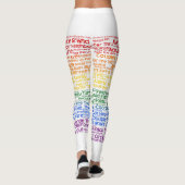 Tanze mit Stolz Leggings (Rückseite)