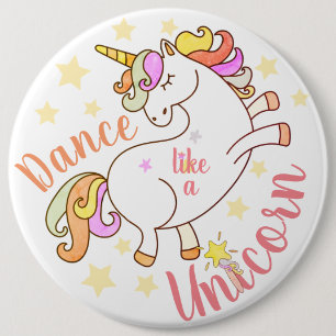 Tanze wie ein Einhorn, strahle wie ein Stern indiv Button