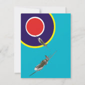 Tanzeinladungen der 40er Jahre Einladung (Rückseite)