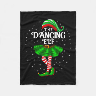 Tanzelf Weihnachtsfamilie Matching Women Girls Fleecedecke