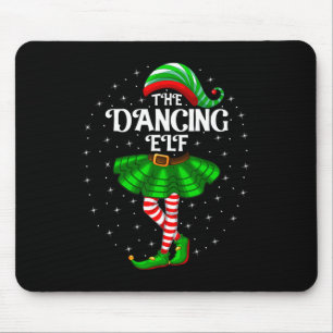 Tanzelf Weihnachtsfamilie Matching Women Girls Mousepad