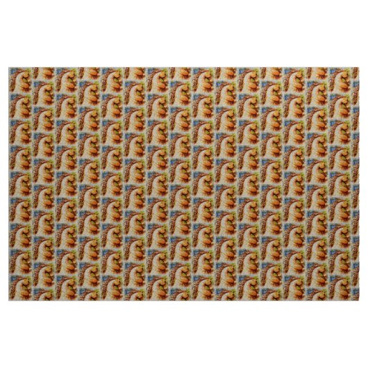 tänzelnde Mustangs Stoff (Yard (91,4 cm))