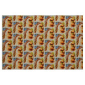tänzelnde Mustangs Stoff (Fat Quarter (45,7 x 55,9 cm))
