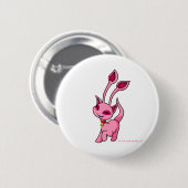 Tänzelndes rosa Aisha Button (Vorne & Hinten)