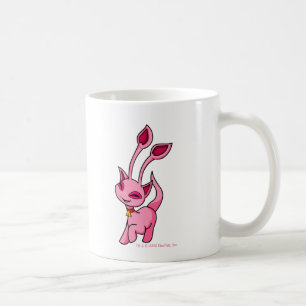 Tänzelndes rosa Aisha Kaffeetasse