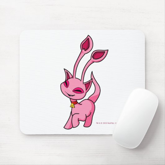 Tänzelndes rosa Aisha Mousepad (Mit Mouse)
