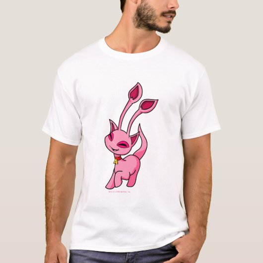 Tänzelndes rosa Aisha T-Shirt (Vorderseite)