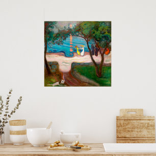 Tanzen an der Küste   Edvard Munch   Poster